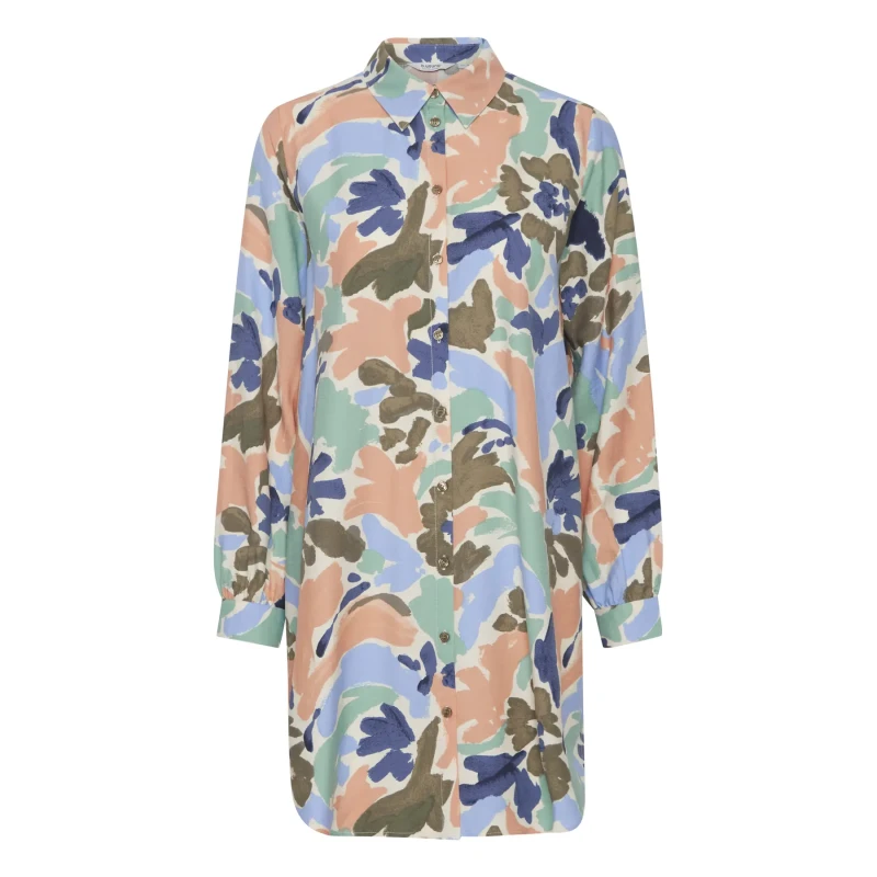 Image of b.Young Womens shirt dress b.young Ihamma Multicolore Female 34