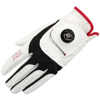 image of Mens Ultimate RX Golf Glove LH - Medium/Large - White - Masters