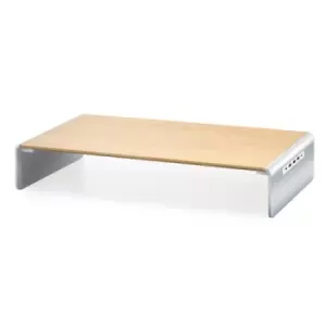Image of j5create JCT425 68.6cm (27") Silver Tan Wood Desk