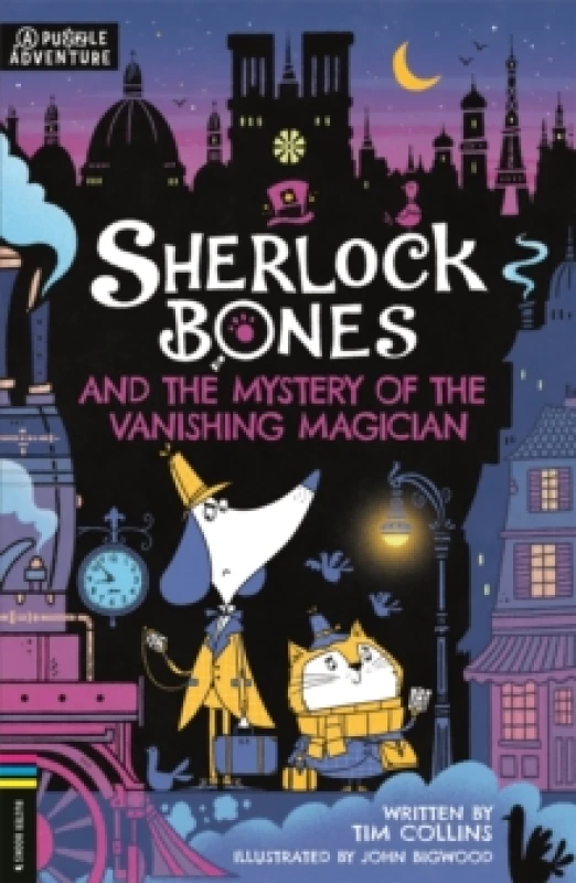 Image of Sherlock Bones and the Mystery of the Vanishing Magician : A Puzzle Quest Paperback / softback