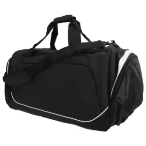 Image of Quadra Pro Team Jumbo Kit Bag / Holdall (115 Litres) (One Size) (Black/Light Grey)