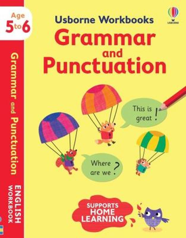 Image of Jessica Greenwell Usborne Workbooks Grammar and Punctuation 5-6 Book Multi unisex
