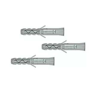 Image of Moderix Wall Plug 3 Way Expansion Window Door Frame Concrete Brick Rawl - Size 1