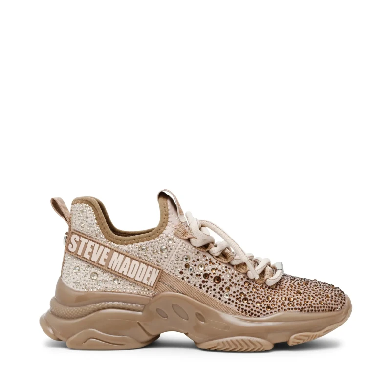 Image of Steve Madden Womens Trainers Steve Madden Mistica Bronze Female 39