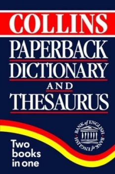 Image of Collins Paperback Dictionary and Thesaurus Paperback