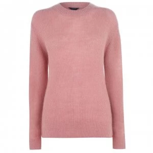 image of Gant Ribbed Wool Jumper - 606 Ash Rose