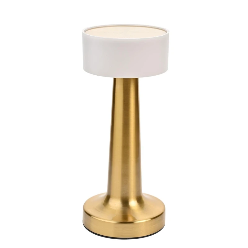 Image of Hestia Bronze USB LED Touch Table Lamp Bronze unisex
