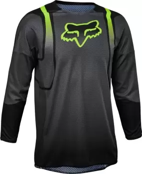 Image of FOX 360 Vizen Youth Motocross Jersey, Black Size M black, Size M