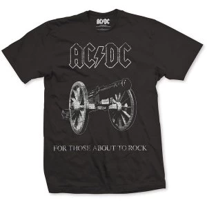 Image of AC/DC - About to Rock Unisex XX-Large T-Shirt - Black