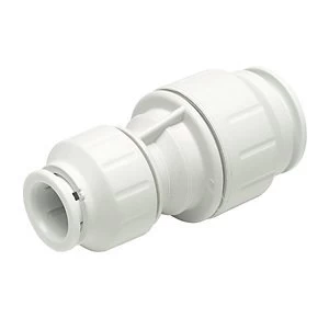Image of John Guest Speedfit PEM201510WP Reducing Straight Coupler - 15mm x 10mm