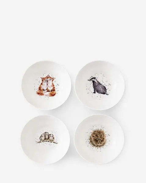 Image of Wrendale Wrendale Set of 4 Cereal Bowls LU92601