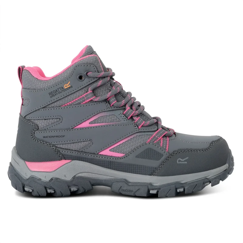 Image of Children's hiking shoes Regatta Holcombe III Gris Unisex 39