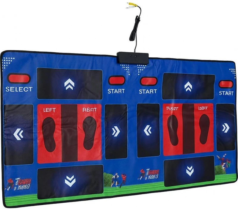 Image of MENKIND 2 Player Track & Field Game Mat, Patterned 5056327919841
