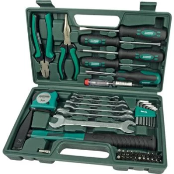 Image of Brueder Mannesmann M29032 DIYers Tool box (+ tools) (L x W x H) 335 x 335 x 195 mm