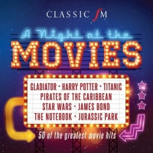 image of Classic FM A Night at the Movies by Various Artists CD Album