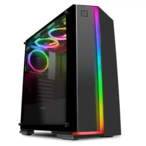 Image of GAMEMAX Starlight 3 ARGB Gaming Case w/ Glass Window & 3x ARGB...