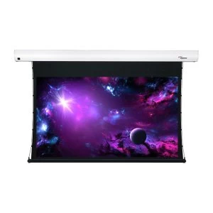 image of Optoma 106" DE9106ETT Electric Projector Screen