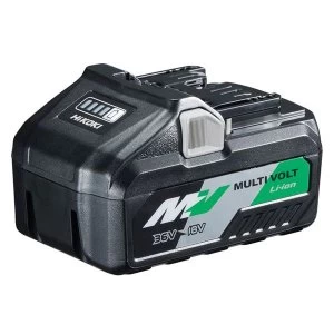 image of HiKOKI BSL36A18/J0Z Multi Volt Battery 18/36V 5.0/2.5Ah Li-ion