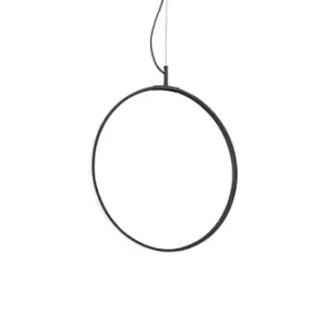 Image of CIRCUS 44cm Integrated LED Pendant Ceiling Light Black, 3000K