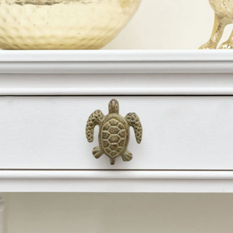 Image of Melody Maison Antique Turtle Drawer Knob Gold