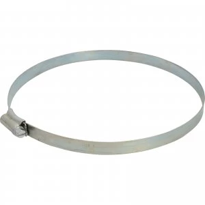 Image of Faithfull Zinc Plated Hose Clips 135mm - 165mm Pack of 1