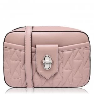 image of Karl Lagerfeld Studio Stitched Camera Bag - A526 Pink