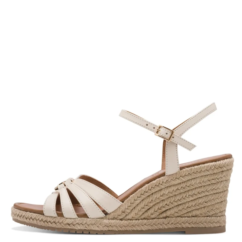 Image of tamaris Womens wedge sandals Tamaris 1-28312-46 Blanc Female 36