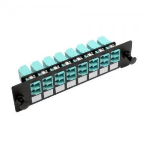 Image of Tripp Lite High Density Fiber Adapter Panel MMF SMF 8 LC Duplex Connec