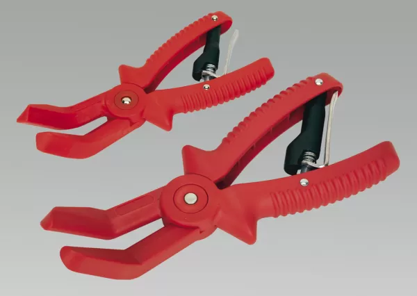 Image of Genuine SEALEY VS0500 Auto Lock 45° Hose Pinch Tool Set 2pc