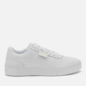 Puma Womens Cali Trainers - Puma White - UK 4 - White