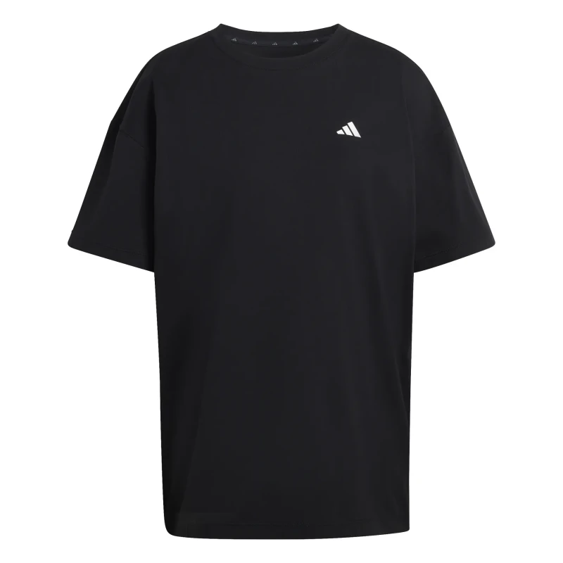 Image of Womens oversized T-Shirt adidas Power Essentials Workout Noir Female M