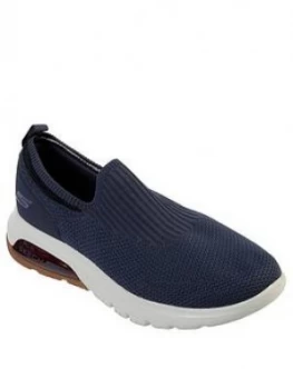 image of Skechers Go Walk Air Slip On Shoes - Navy