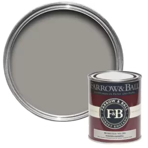 image of Farrow & Ball Modern Eggshell Paint Worsted - 750ml