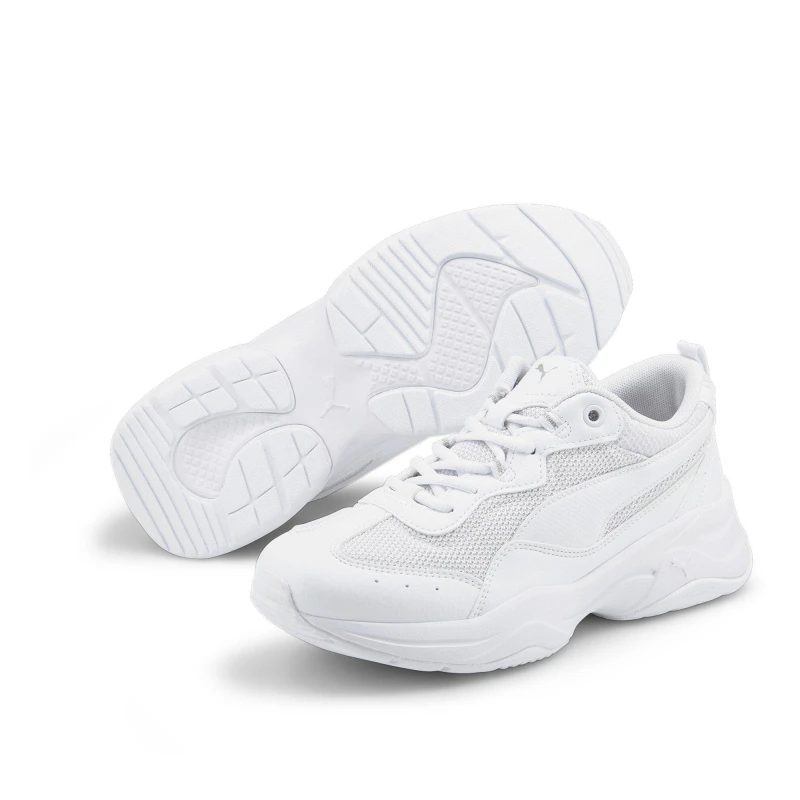 Image of Puma Cilia Ladies Trainers - White White 4