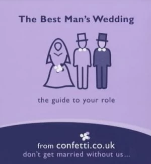 Image of The Best Mans Wedding by Confetti Confetti Hardback