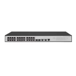 image of HP Enterprise OfficeConnect 1950 24G 2SFP+ 2XGT Managed L3 Gigabit Ethernet (10/100/1000) Grey 1U