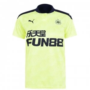 Puma Newcastle United Away Shirt 2020 2021 Ladies - Fizzy Yellow