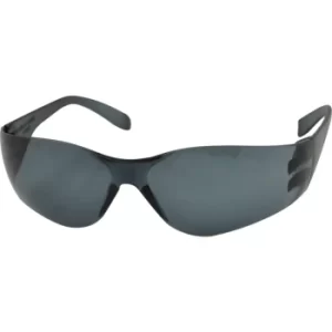 image of Wraparound Smoke Lens Safety Glasses