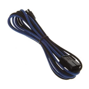 Image of BitFenix Alchemy 8Pin PCIe Extension 45cm - sleeved black/blue/black