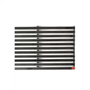 Image of ACO DrainMat Threshold Door Drainage Black Rubber and Aluminium Mat 750mm x 500mm