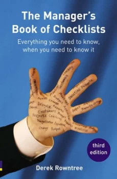 Image of The Managers Book of Checklists by Derek Rowntree Paperback