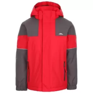 Image of Trespass Childrens Boys Unlock Waterproof Jacket (5-6 Years) (Red)