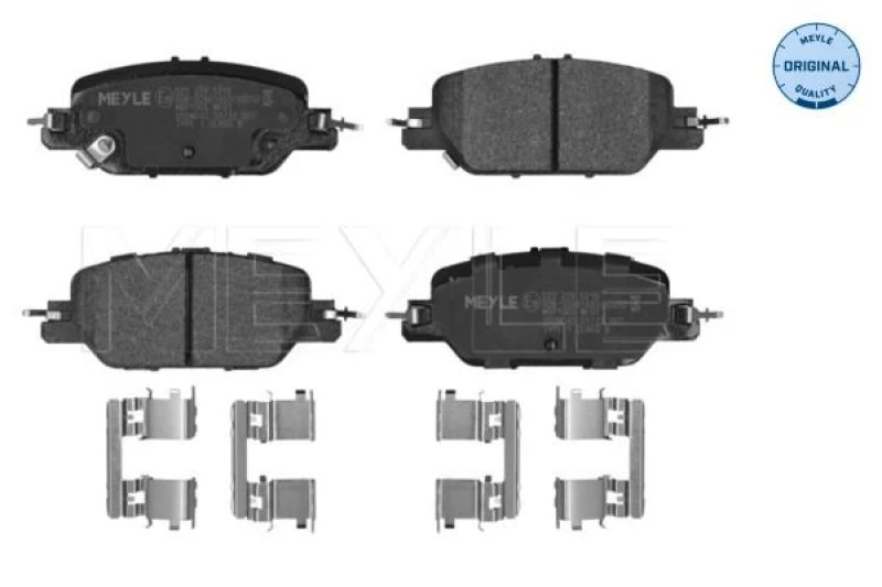Image of Brake pad set MEYLE 025 228 5216