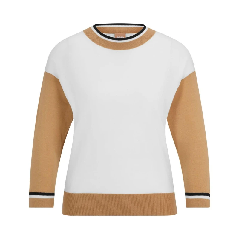 Image of Boss Faragona Sweater Multi Colour female 8