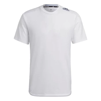 Image of adidas Designed for Training Tee Mens - White