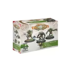 image of Don't Panic Games Drakerys Elite Troops Set of 3 Figures Ashral Orcs