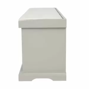 Image of Charles Bently Charnwood Hallway Bench With Three Storage Basket