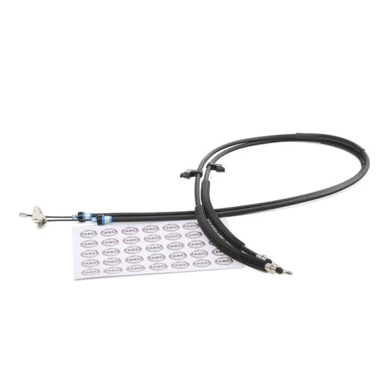 Image of A.B.S. K19076 Brake Cable for left-hand/right-hand drive vehicles, 1876mm Cable,parking brake (124)
