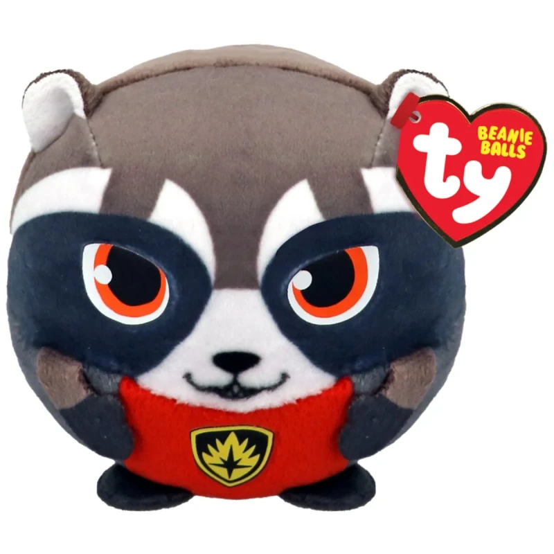Image of Ty Rocket Marvel Beanie Balls Soft Plush Childrens Toy Multi
