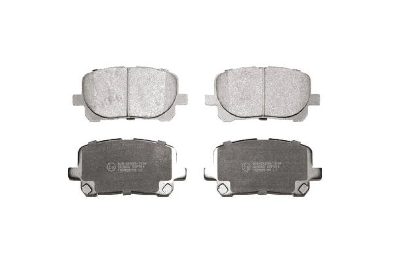 Image of LPR 05P904 Brake pad set not prepared for wear warning indicator Brake Pad Set,disc brake (402)